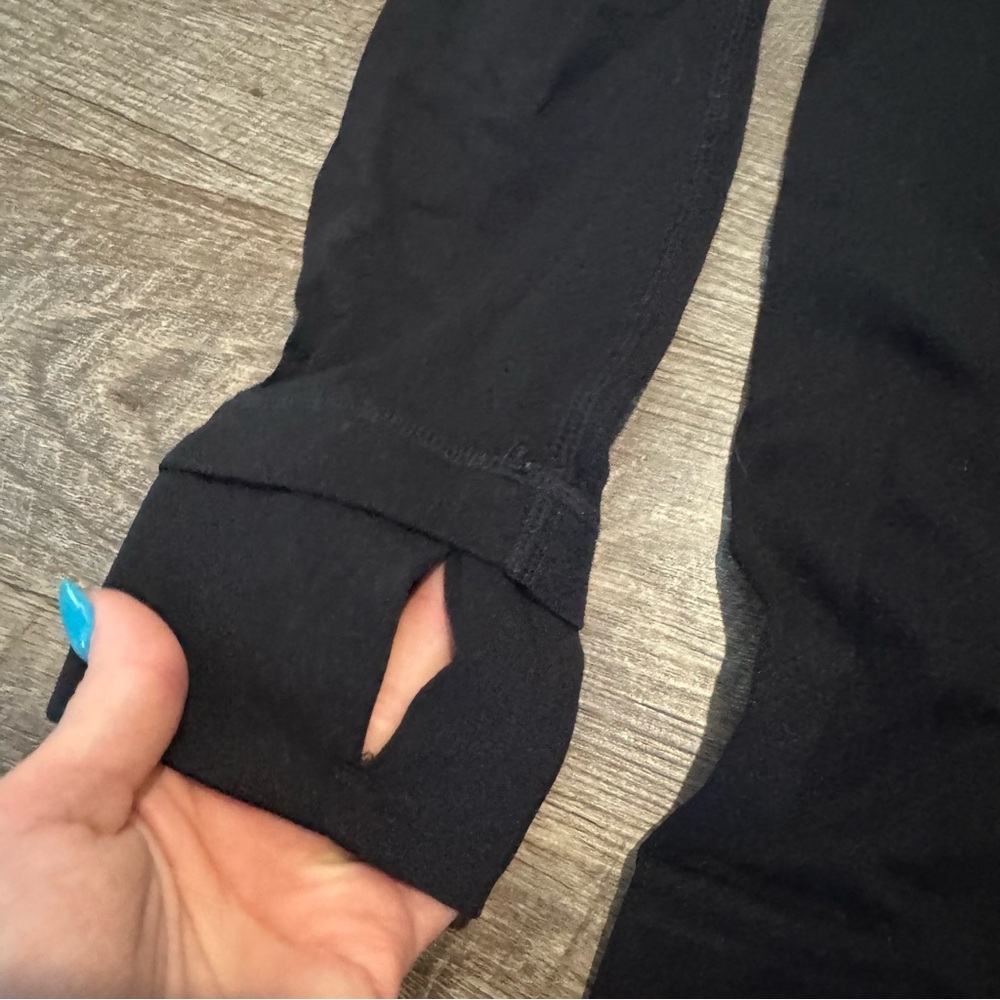 Fabletics Black 1/4 Zip Athletic Pullover - image 3